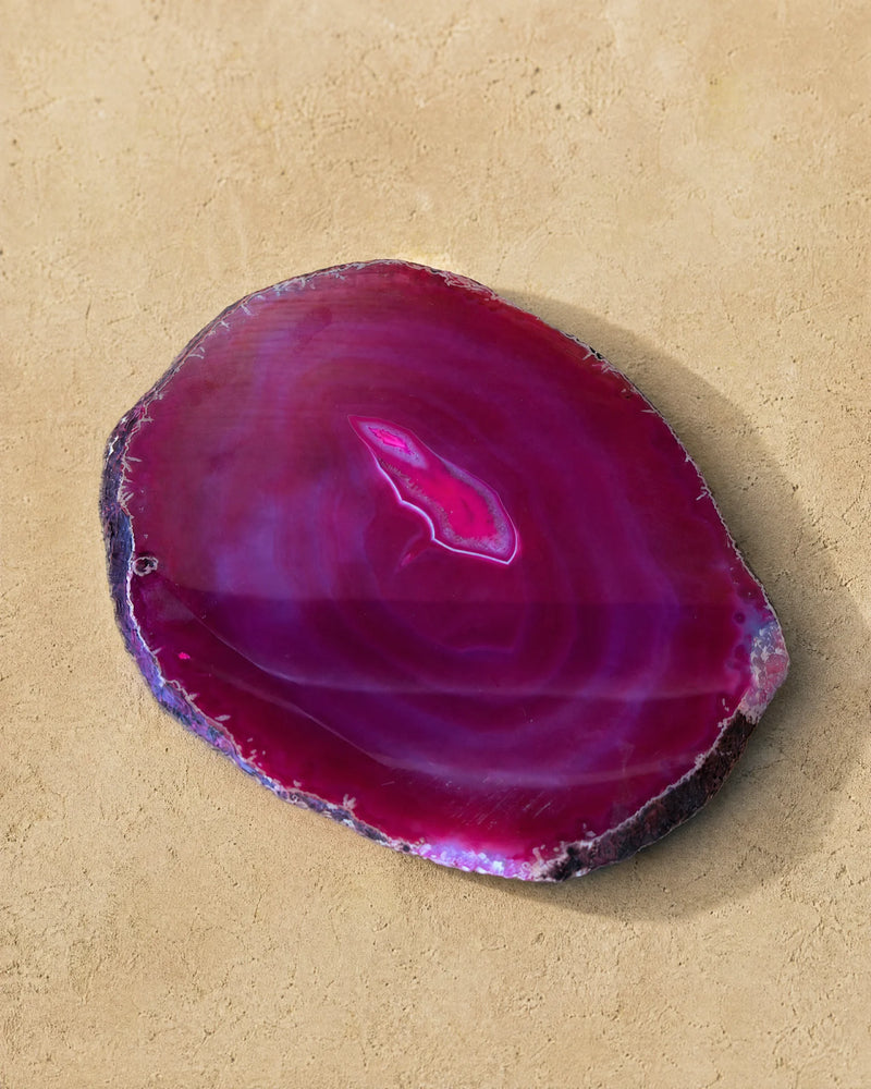 Orchid & Plum | SAÉA Agate Slice