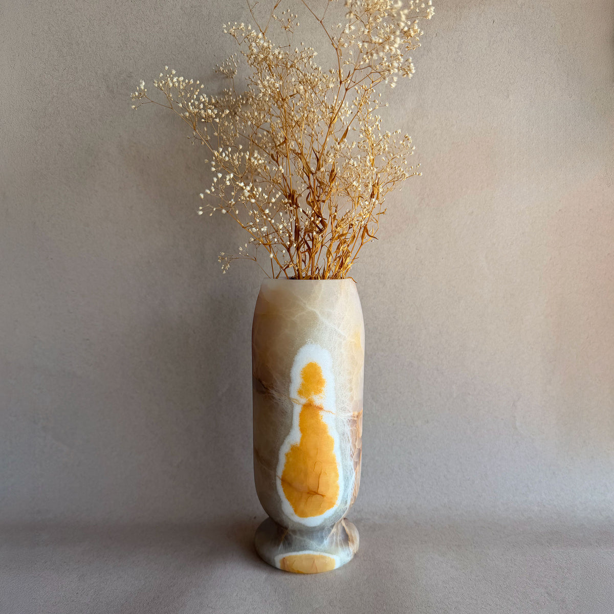Golden amber & taupe | SAÉA Origin Vase
