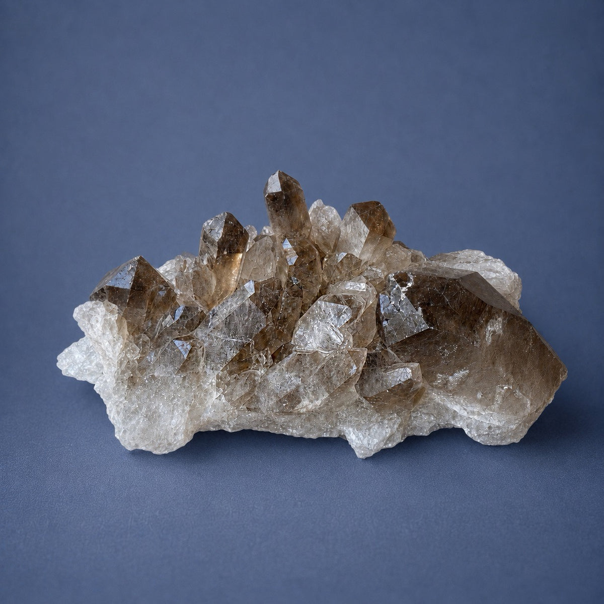 Rare Smoky Quartz Cluster Crystal Sculpture | SAÉA