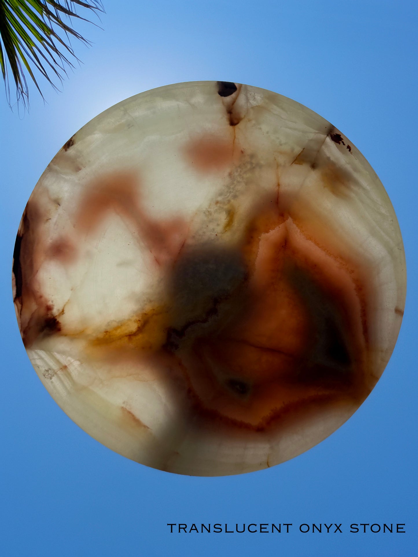 Warm rust & golden amber | SAÉA Centerpiece Pedestal Bowl